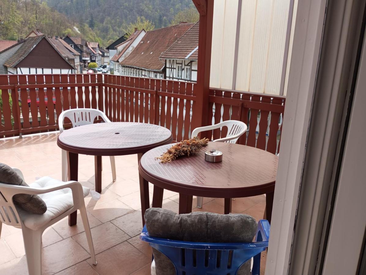 Haus Am Fluss Mit Wunderschoener Dachterrasse Mit Flussblick ,Garten Und Grill Zorge 外观 照片