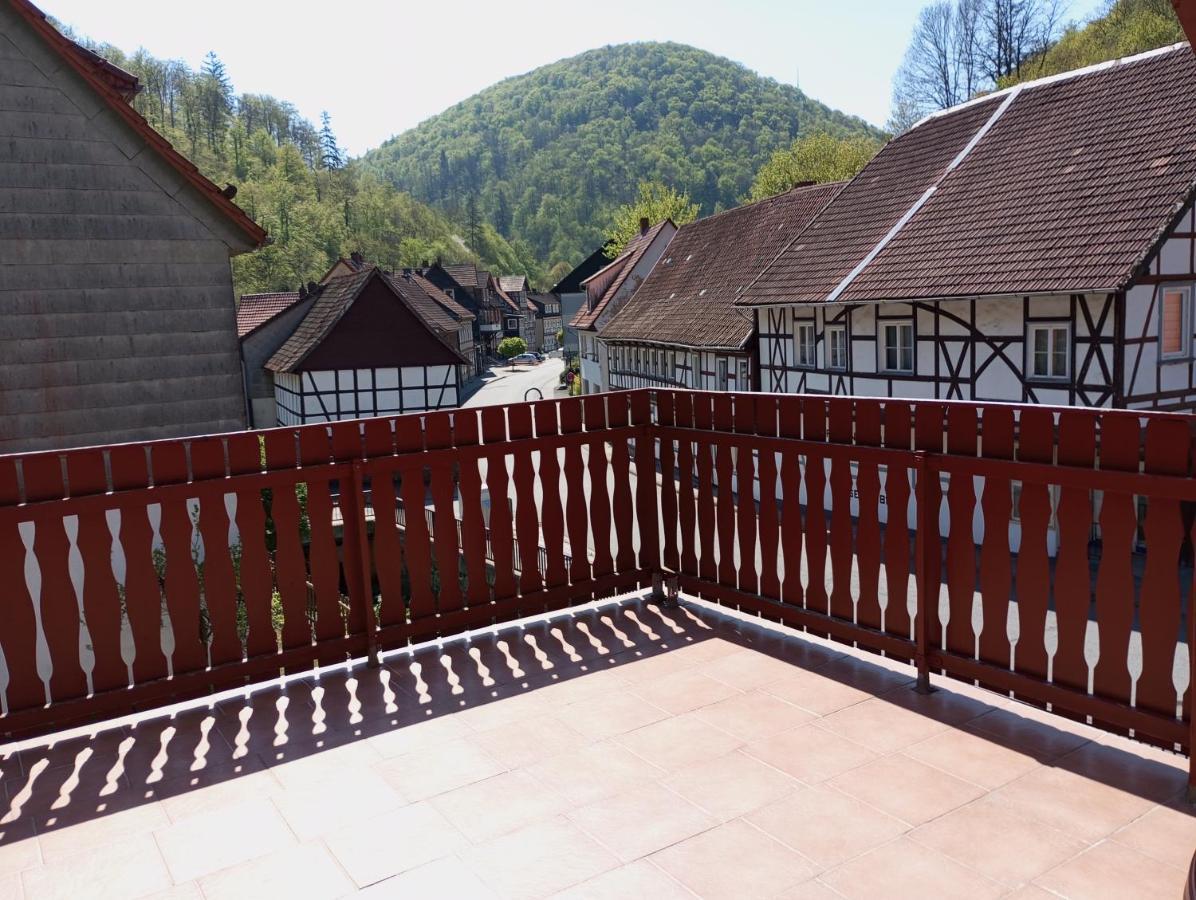 Haus Am Fluss Mit Wunderschoener Dachterrasse Mit Flussblick ,Garten Und Grill Zorge 外观 照片
